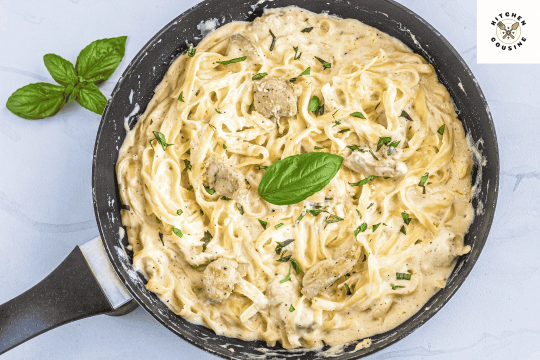 beef alfredo pasta