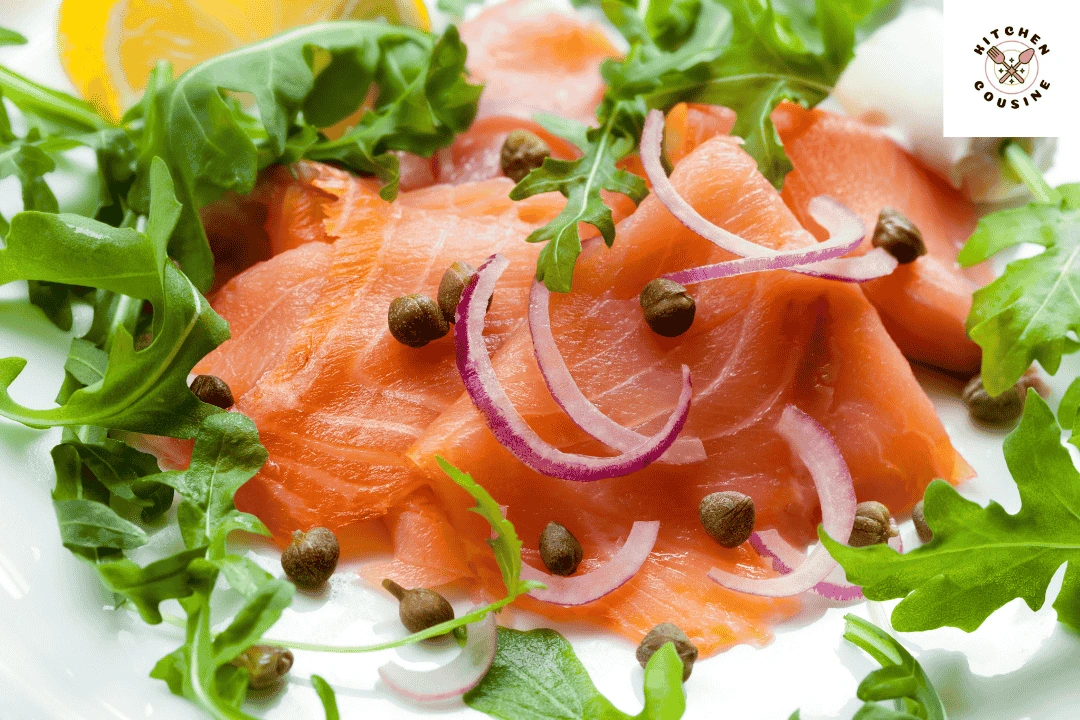 smoked salmon salad